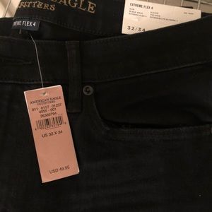 Black Extreme Flex Jeans